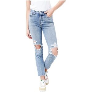 AGOLDE WOMEN'S FEN HIGH RISE RELAXED TAPERED JEAN Style: A182-1206